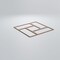 Ekena Millwork Large Sheffield Decorative Fretwork Wood Wall Panels, Birch, 23 3/8"W x 23 3/8"H x 3/8"T WALW24X24X0375SHFBI - alternate 5